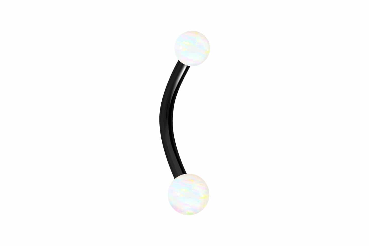 Titan Mini Bananabell Piercing SYNTHETISCHE OPALE